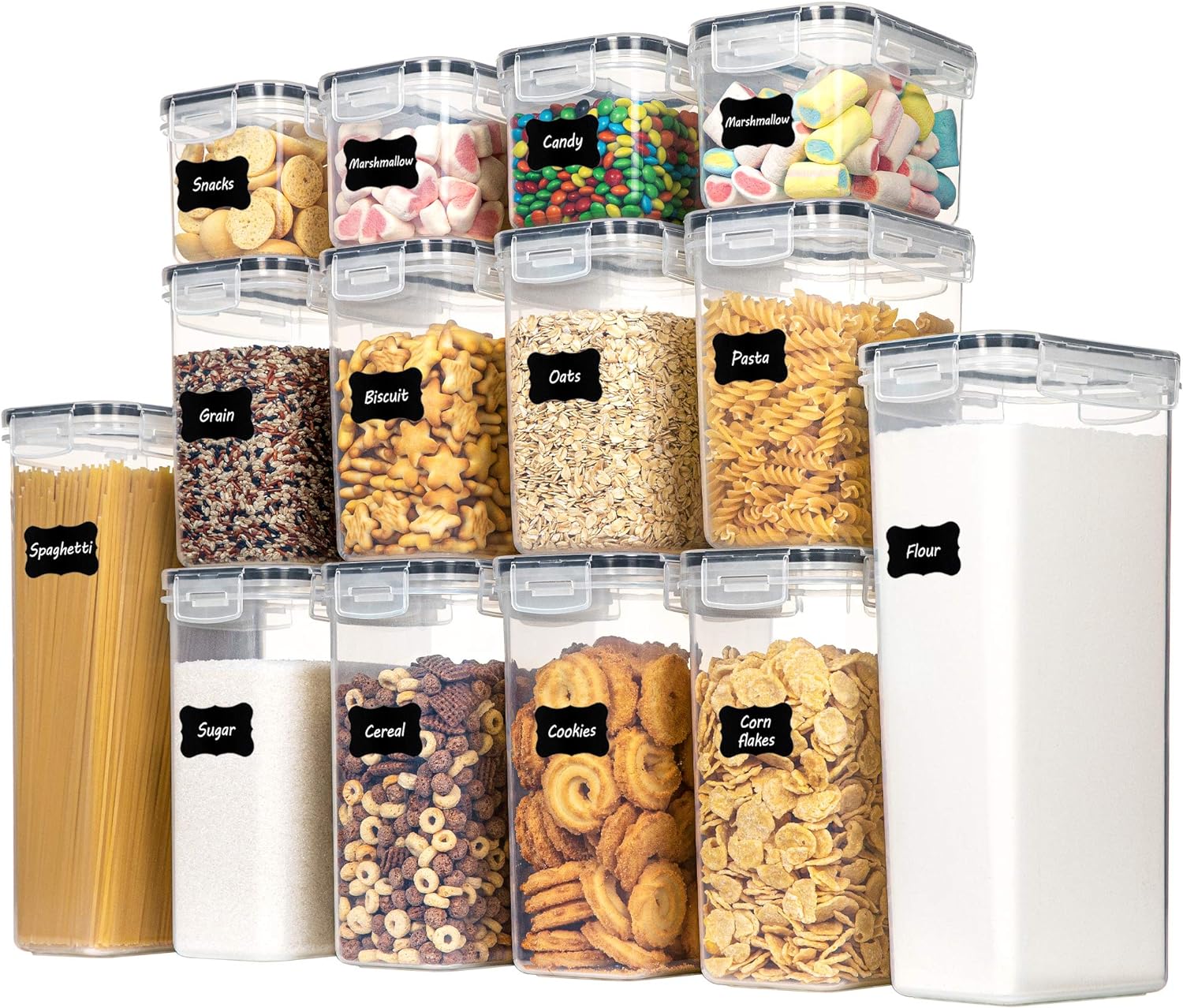 Food Storage Container Set, 14-Piece